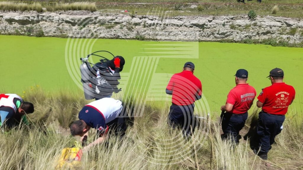 Migrantes colombianos mueren ahogados en pozo de Tlaxcala