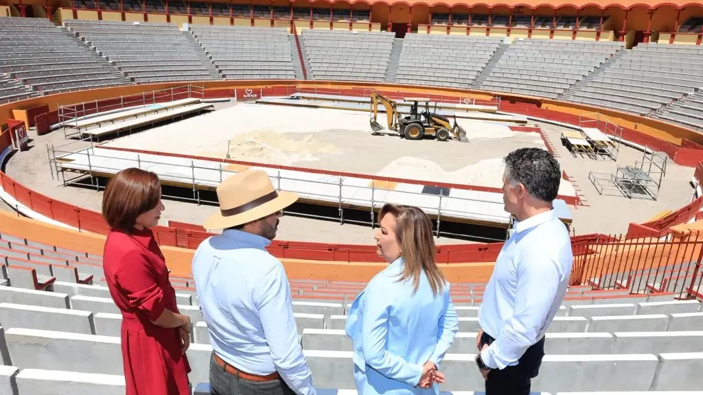 Revisó Gobernadora Plaza De Toros “El Pana” E Imagen Urbana En Apizaco