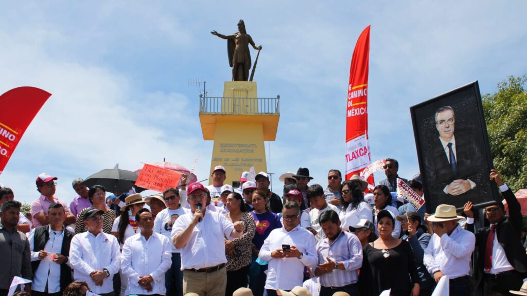 “No estoy buscando ser senador” aseguró Ebrard en Tlaxcala