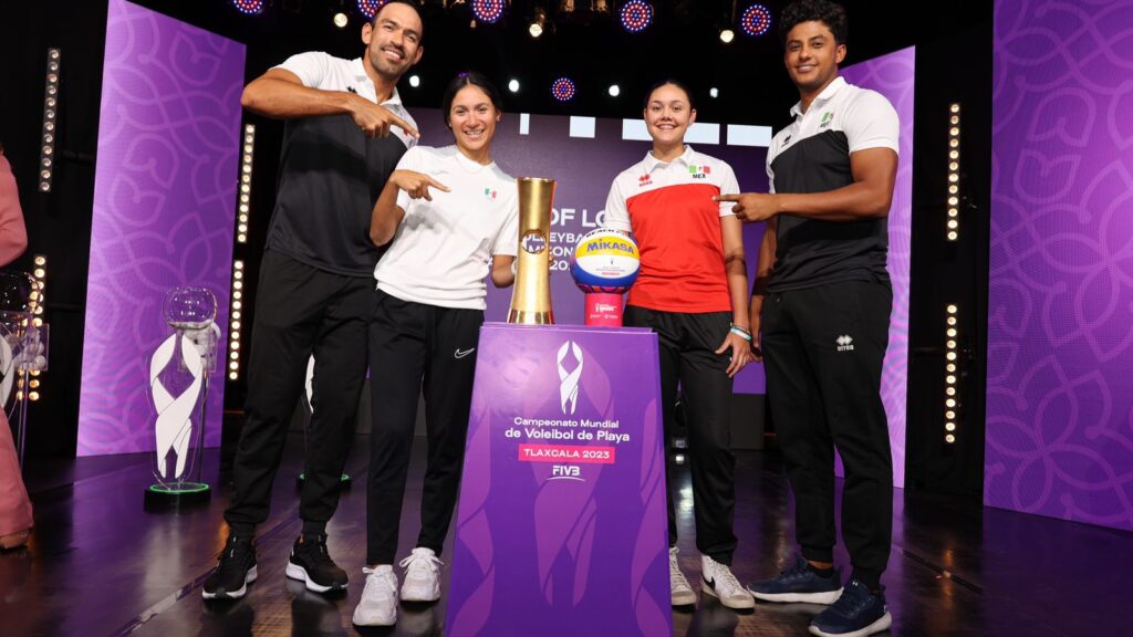 Lista dupla femenil nacional para el Campeonato mundial de voleibol en Tlaxcala