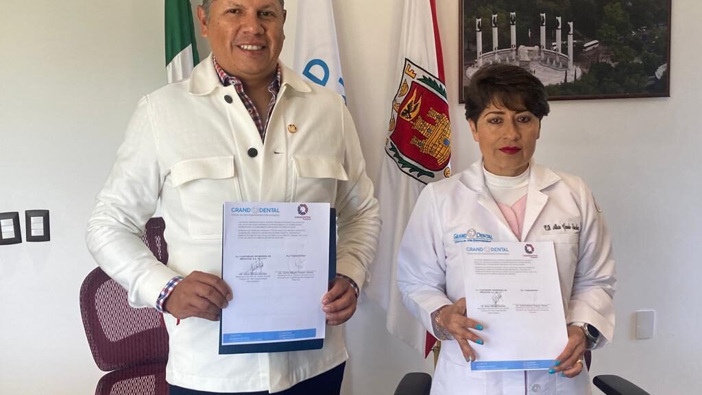 Firman Grand Dental y Canacintra convenio de colaboración en pro de sus agremiados