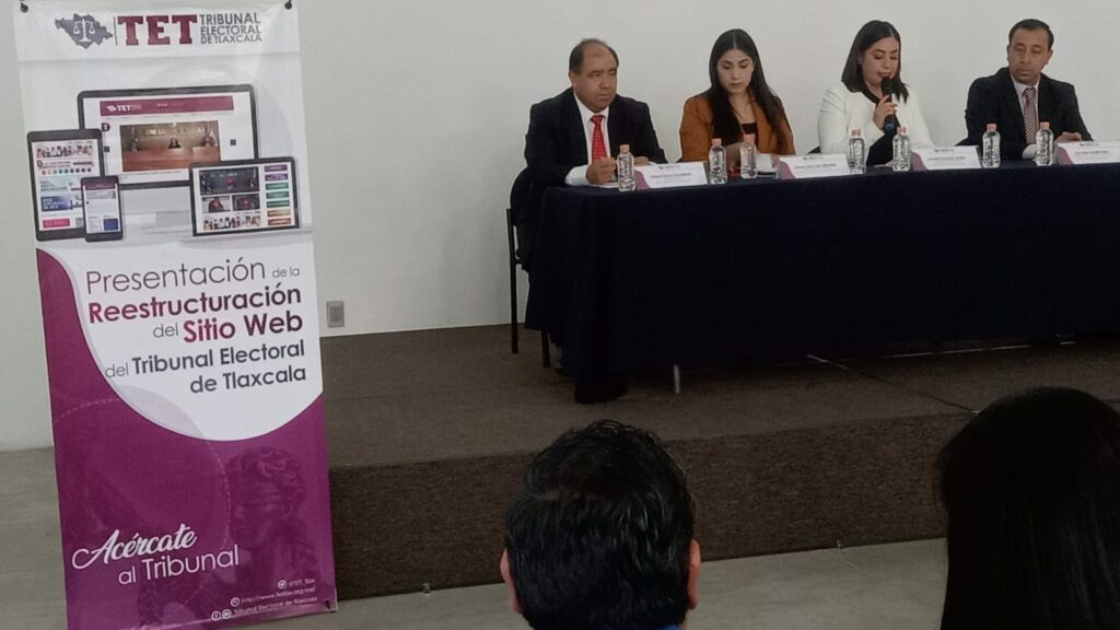 Presenta TET su nueva página WEB; personas con discapacidad podrán tener acceso a ella