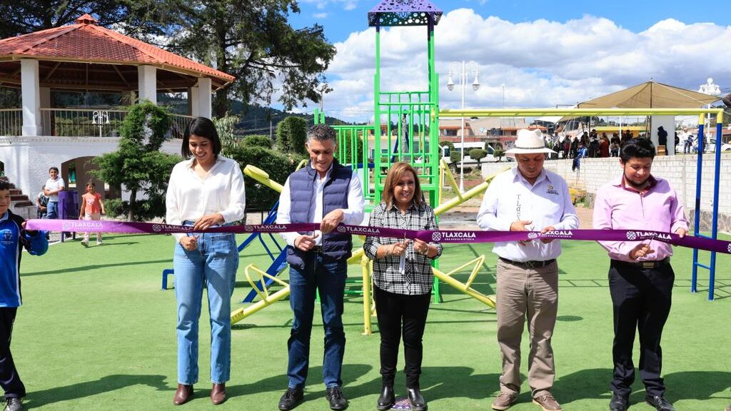 Entregó Gobernadora Infraestructura Deportiva Y Espacios Recreativos En Tlaxco