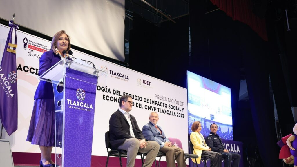 Encabezó Gobernadora Presentación De Metodología Para Medir El Impacto Del Mundial De Voleibol De Playa