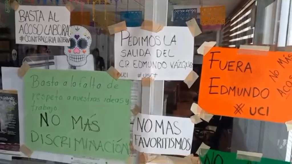 Cierran oficina de Contraloría en SEPE – USET; acusan a titular de acoso laboral