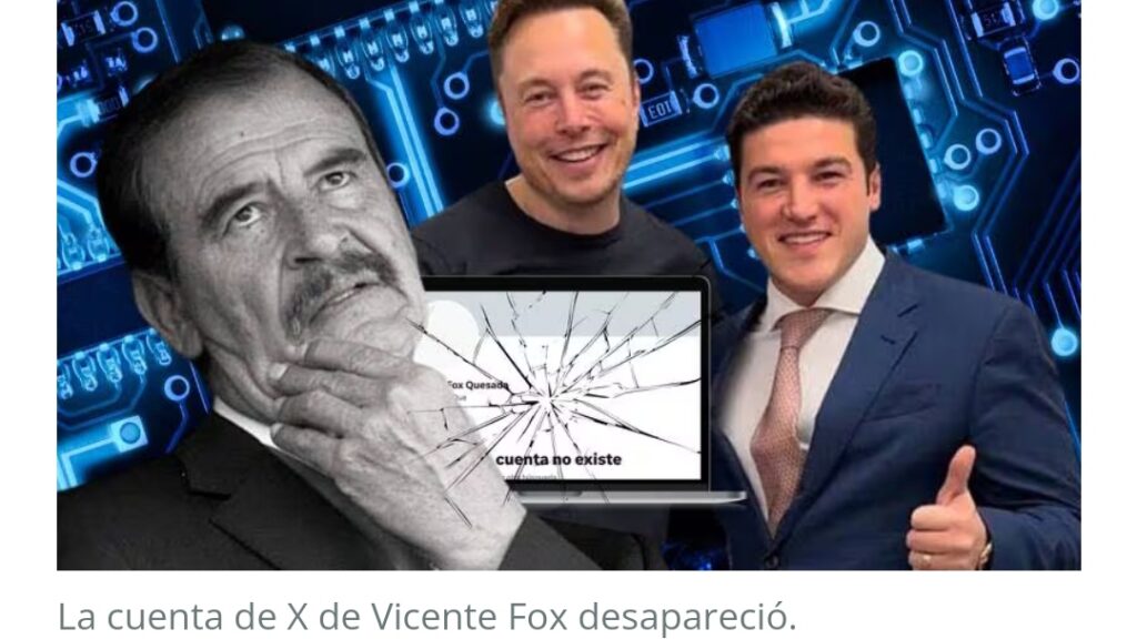 ¿Samuel le llamó a Elon? Bajan cuenta de X de Vicente Fox tras insultos a Mariana Rodríguez