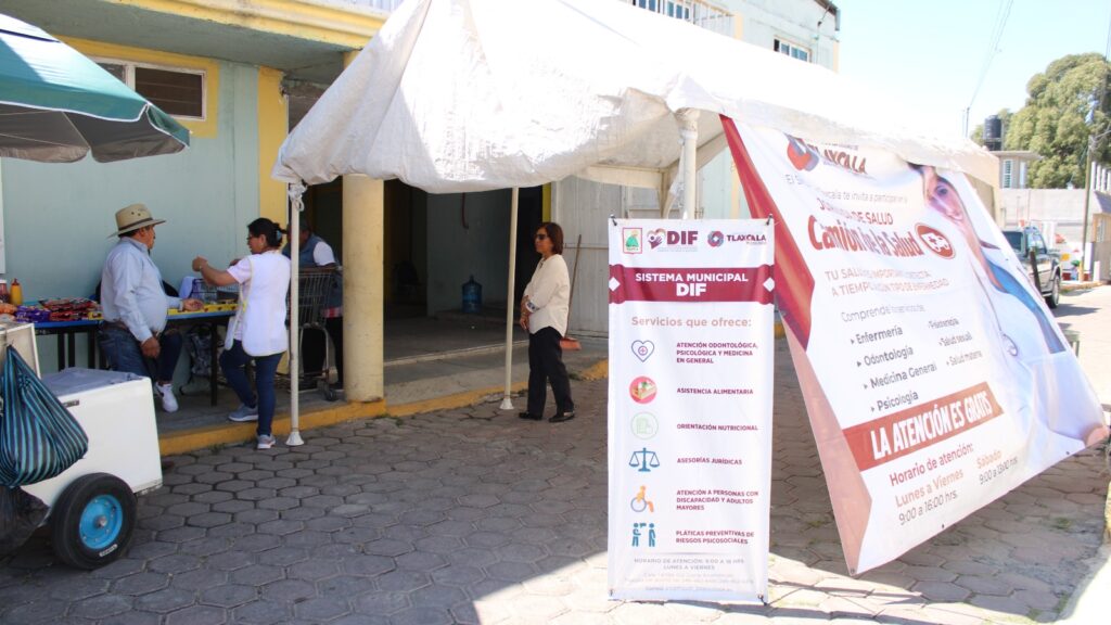 Brinda Camión de la Salud servicios médicos de calidad a habitantes de la Capital