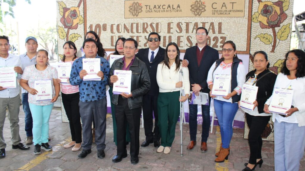 PREMIAN A LOS GANADORES DEL XII CONCURSO ESTATAL DE TEXTILES 2023