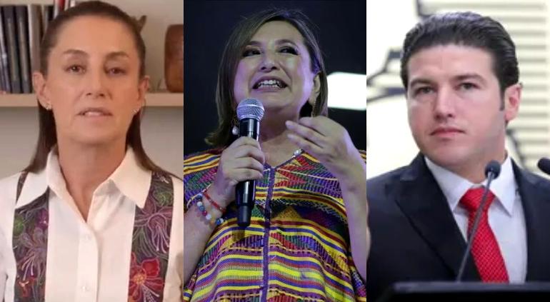 Quién es quién en los gastos de precampaña: ¿Cuánto usaron Claudia Sheinbaum, Xóchitl Gálvez y Samuel García?