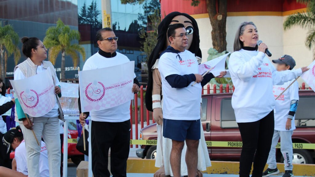 Corren más de 600 personas por sus derechos en la capital de Tlaxcala