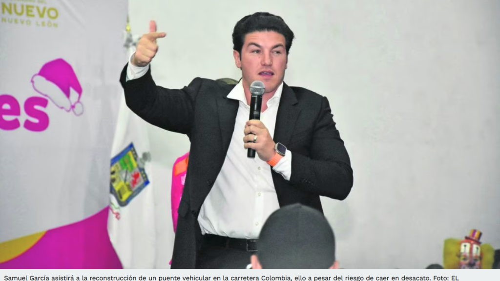 Samuel García retoma actos públicos a pesar de posible desacato