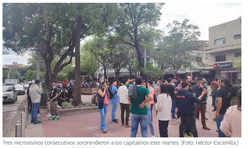Microsismos consecutivos de hasta 3.0 sacuden a la CDMX este martes 12 de diciembre