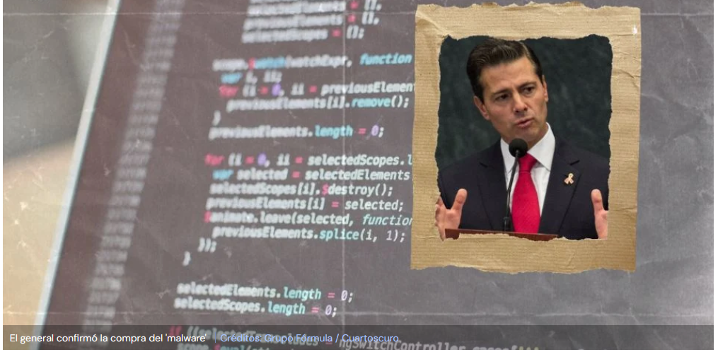 Otra ‘joyita’ de Peña Nieto: su Gobierno sí compró Pegasus para espiar, revela general