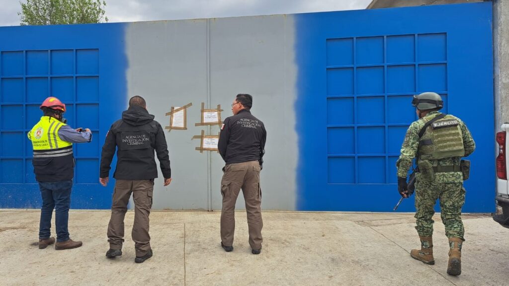 EN CATEO LA PFM ASEGURA INMUEBLE EN TLAXCALA