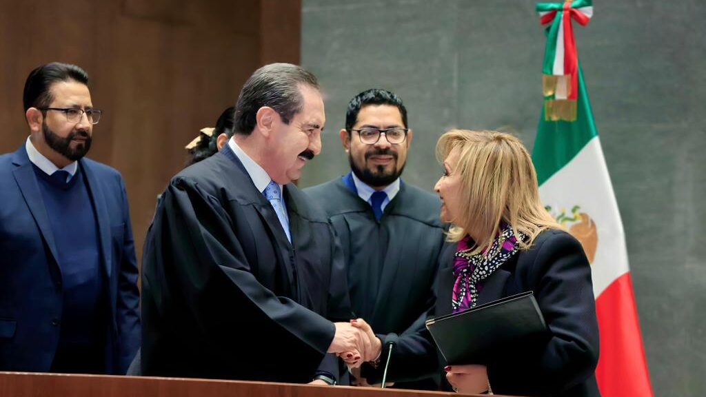 ATESTIGUÓ GOBERNADORA INFORME DE ACTIVIDADES DEL TSJE 2023