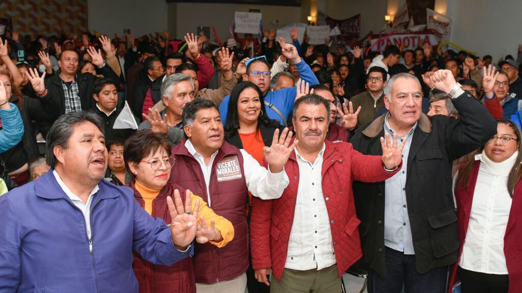 EN LA CAPITAL, VICENTE MORALES RECIBE IMPORTANTE RESPALDO RUMBO AL PROCESO INTERNO DE MORENA