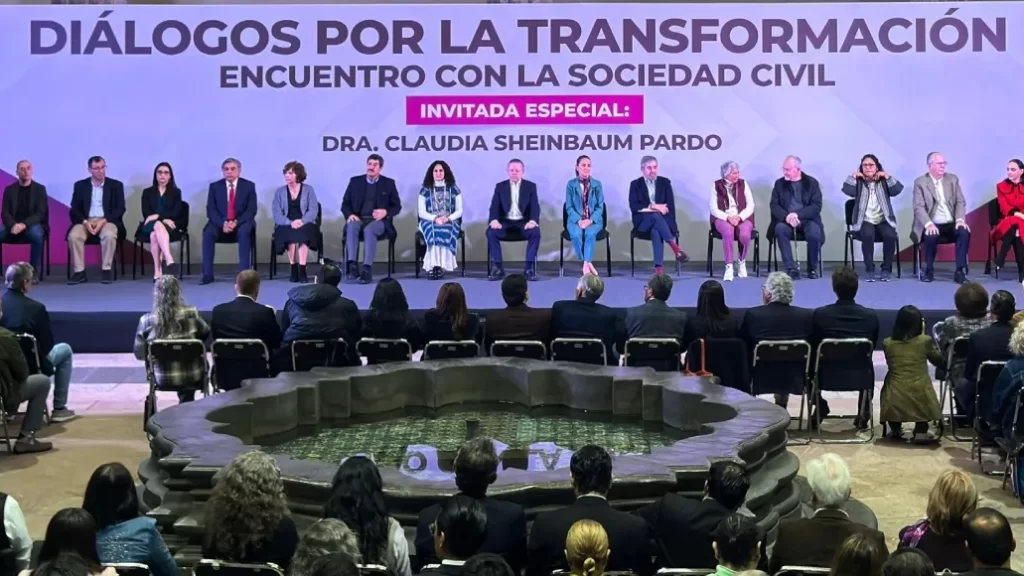 Claudia presenta equipo \ De la Fuente, Esquivel, Harfuch, Zaldívar, Corral y otros harán “segundo piso” de 4T