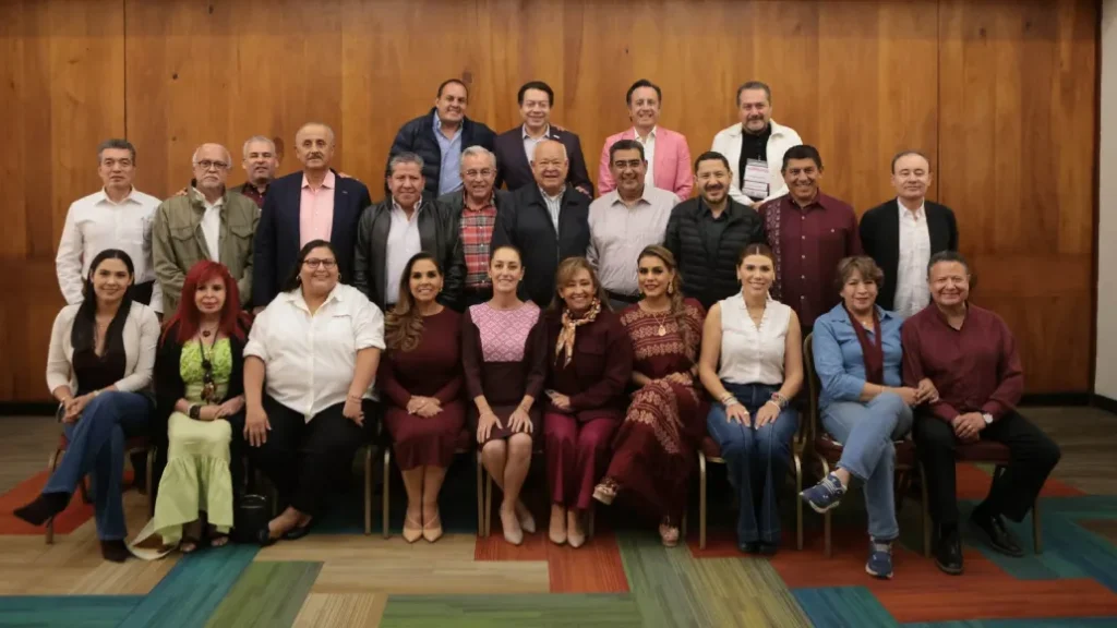 Cierran filas con Claudia Gobernadorxs de Morena reiteran lealtad a proyecto de AMLO y continuidad de Sheinbaum