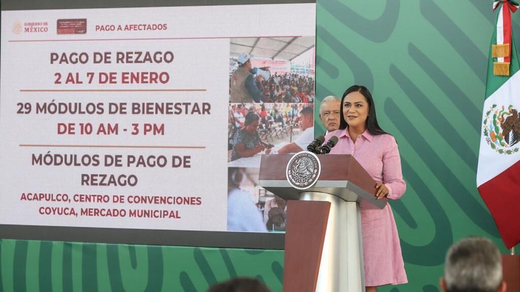 Gobierno de México avanza en reconstrucción de Acapulco, señala Ariadna Montiel