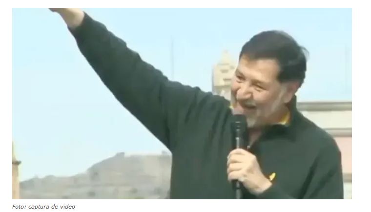 “No le llega ni a los talones”; Noroña responde al reto de Xóchitl