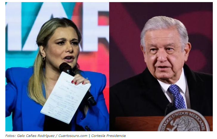 AMLO evita responderle a Maru Campos: “cuando hay groserías, no”