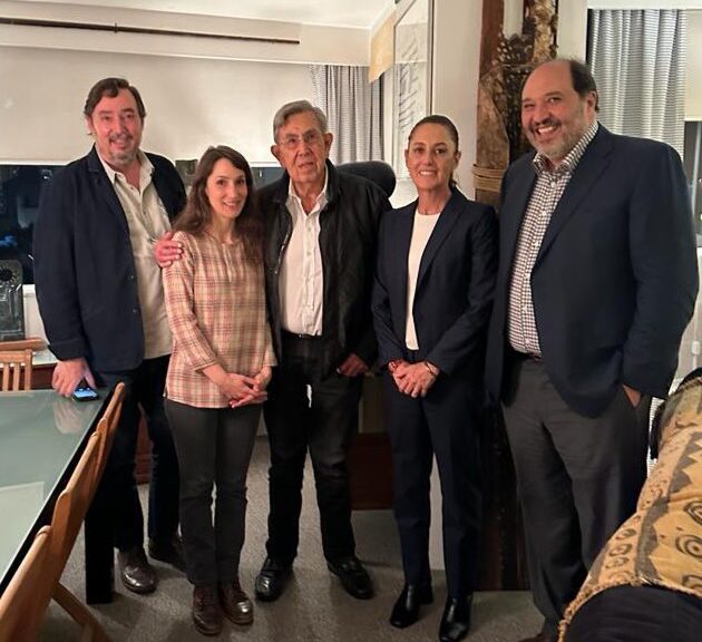 Claudia Sheinbaum se reúne con Cuauhtémoc Cárdenas; fue “una gran conversación”, dice
