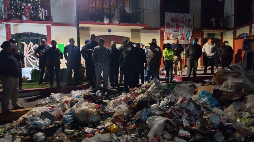 Pobladores de Panotla exigen cierre de relleno sanitario; presentan denuncia ante PROPAET