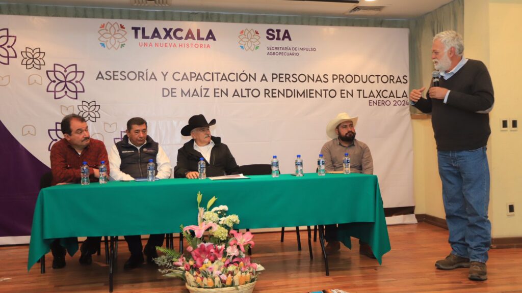 SIA ASESORARÁ Y CAPACITARÁ PRODUCTORES DE MAÍZ DE ALTO vEN TLAXCALA