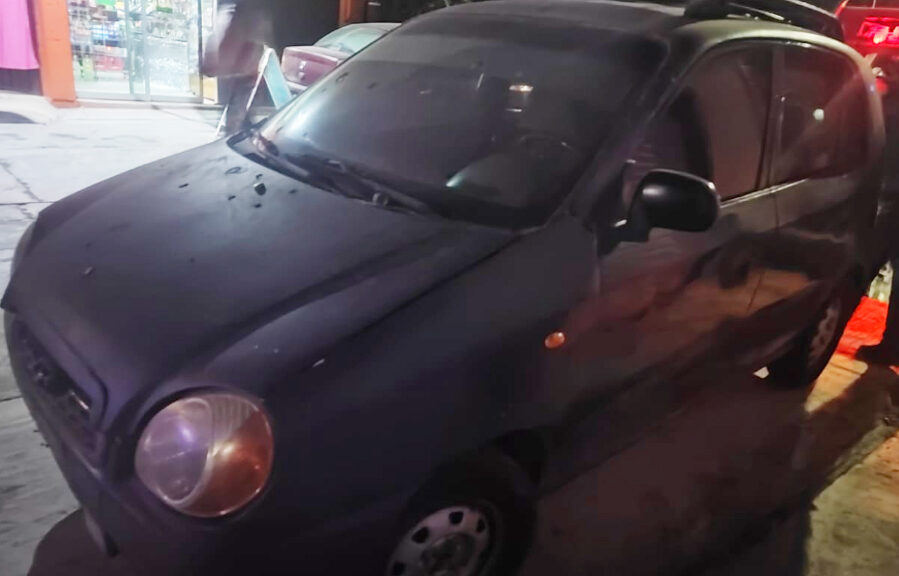 PGJE ASEGURA VEHÍCULO CON REPORTE DE ROBO