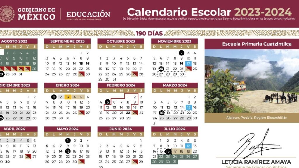 Calendario escolar SEP 2023-2024: Estos son todos los fines de semana largos para estudiantes