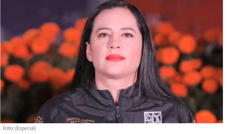 Sandra Cuevas va como candidata al Senado con la bandera de MC