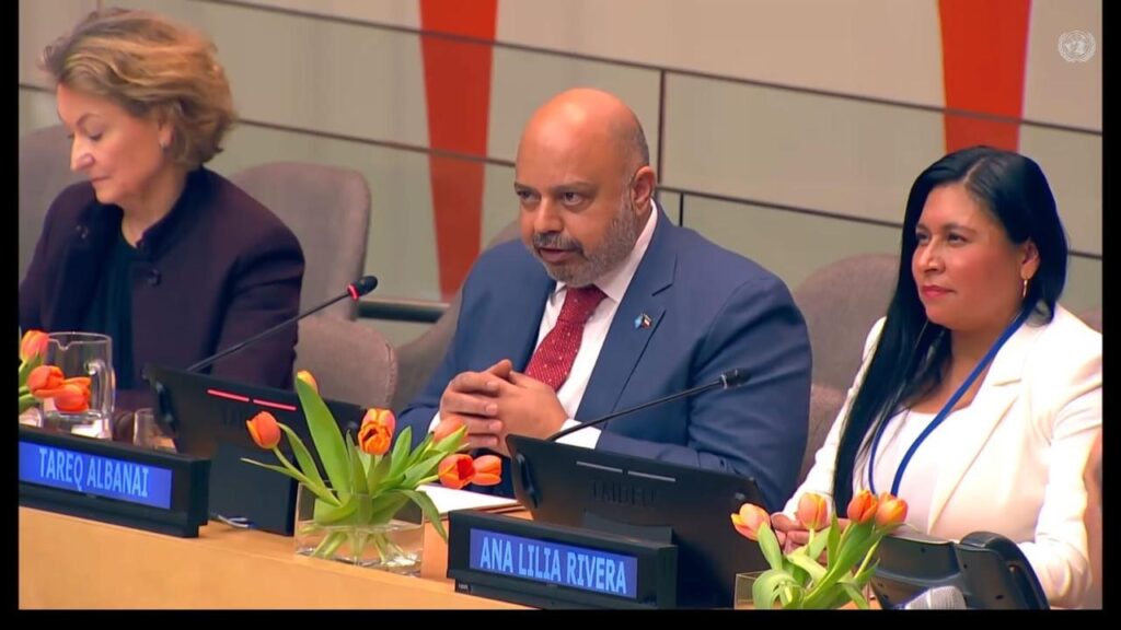 Ana Lilia Rivera demanda en la ONU acciones concretas para alcanzar la paz y seguridad internacionales