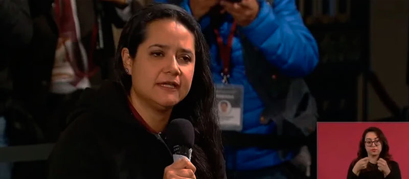 ¿Quién es Jesica Zermeño, la periodista que confrontó a AMLO por difundir el teléfono de la reportera del NYT?