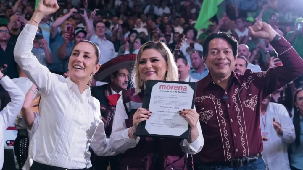Reforma: Claudia arrasa (69%) en Jalisco, Xóchitl lejos (23%) y Máynez apenitas (8%)