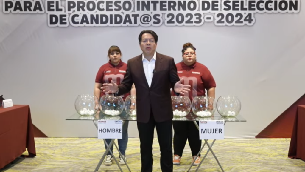 Morena sortea a sus plurinominales al Senado y Diputados; esta es la lista.