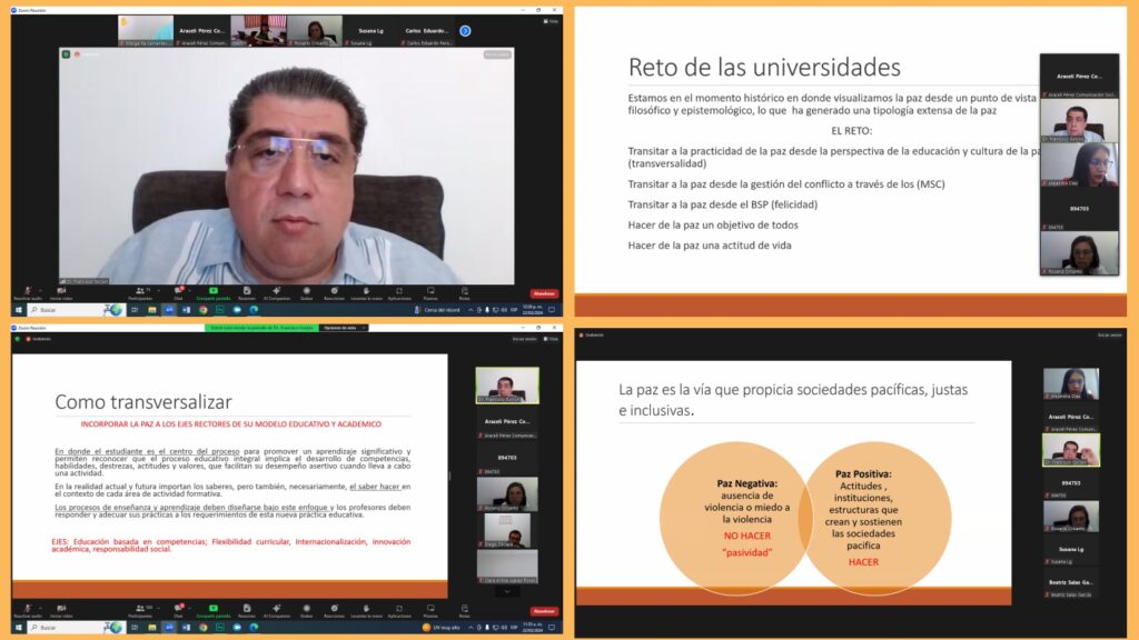 Hablaron en la UATx sobre la Cultura de Paz en las universidades