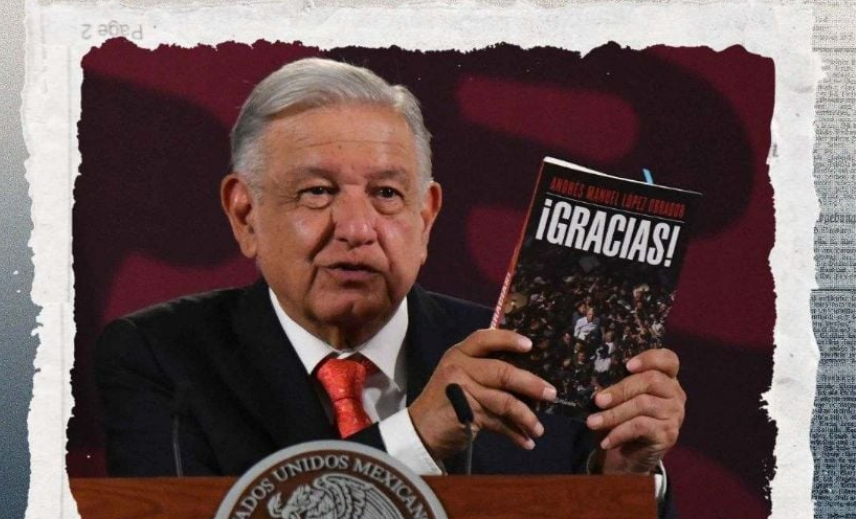 ‘Es la Inquisición’: AMLO revela que magistrado electoral quiere prohibir su libro ¡Gracias!