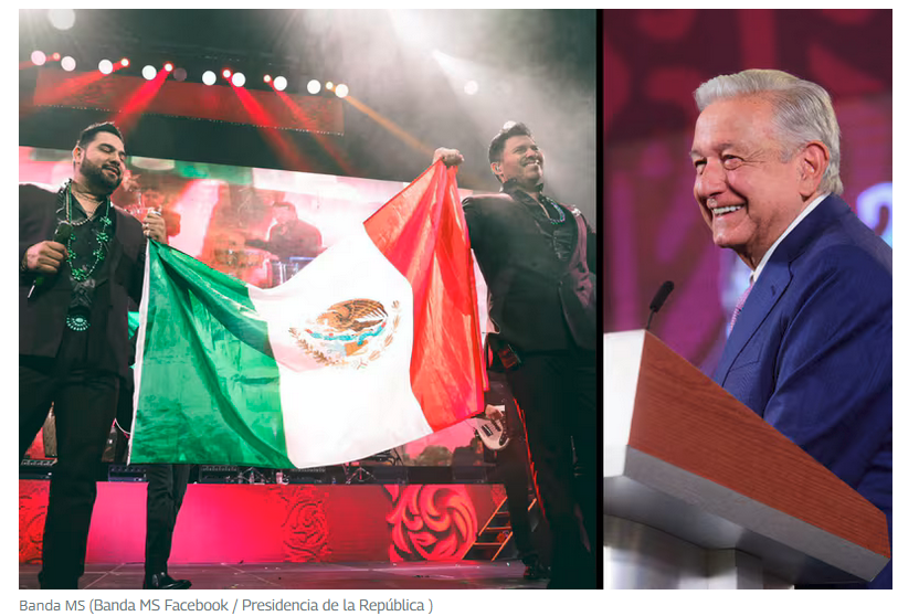 ¡Tremendo bailazo! AMLO invita a la Banda MS a tocar en el Zócalo el 15 de septiembre