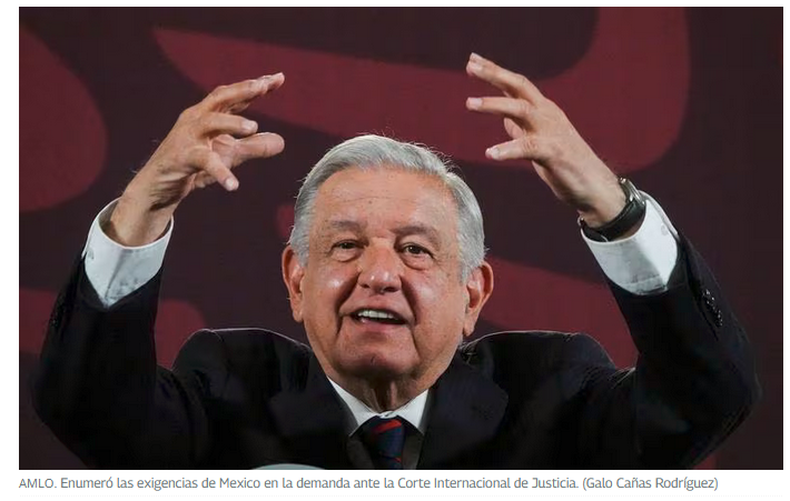 “No es ninguna frivolidad el asunto”: AMLO rechaza ceviche y tacos de Noboa para arreglar diferencias