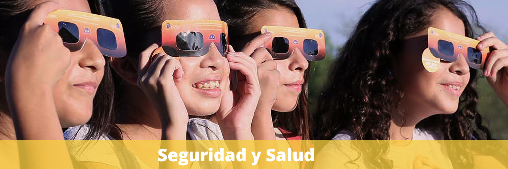 ¡Lo más importante para disfrutar de un eclipse de Sol, es la seguridad!