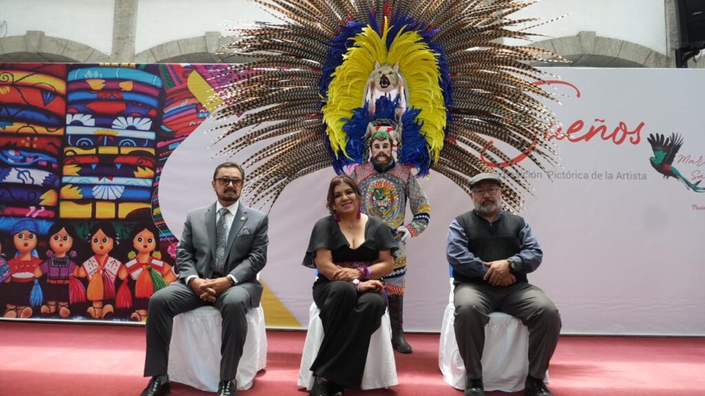 Inauguran en el Congreso del Estado exposición pictórica “Tejiendo Sueños”