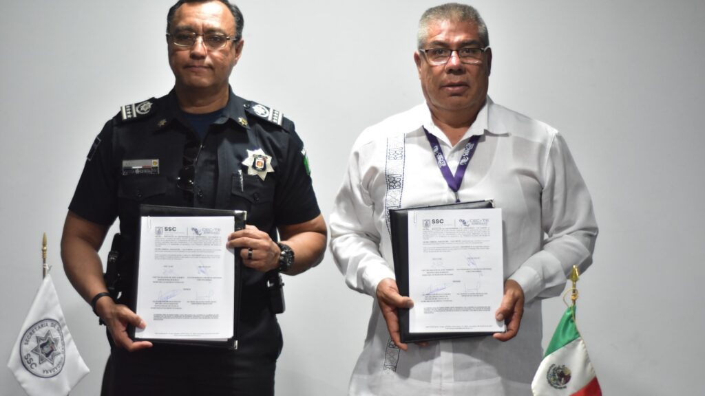 ACUERDAN CECyTE Y SSC FOMENTAR LA PREVENCIÓN DE DELITOS Y LA ATENCIÓN A LA VIOLENCIA DE GÉNERO
