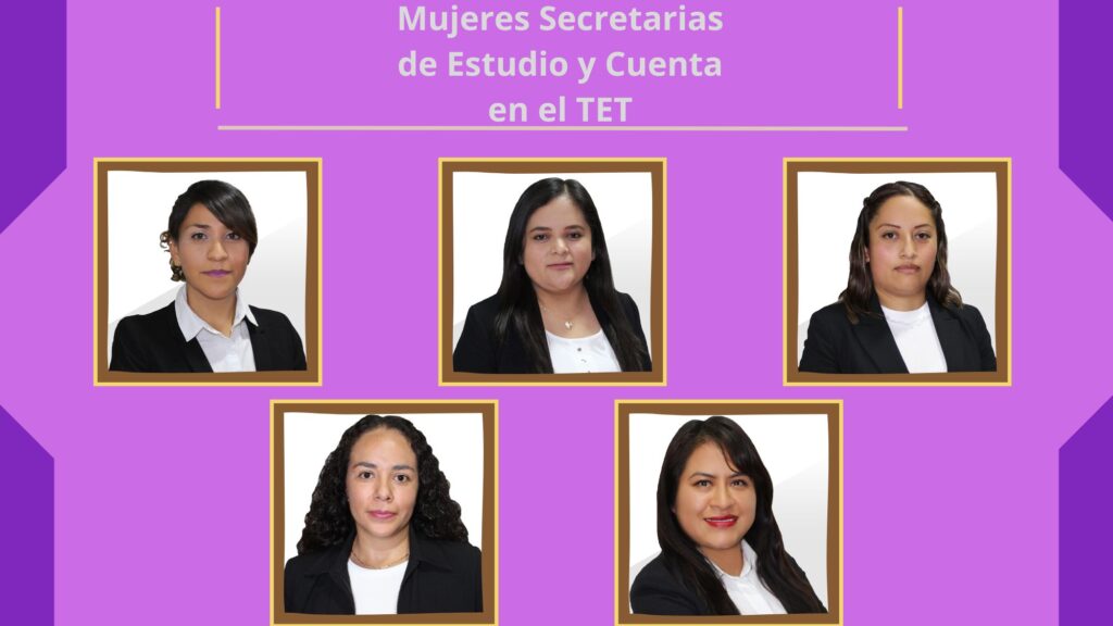 Nombra TET a mujeres en nuevas secretarias de estudio y cuenta