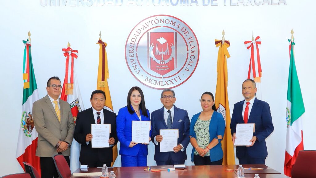 Concretizan UATx y Poder Judicial trabajo conjunto para profesionalización