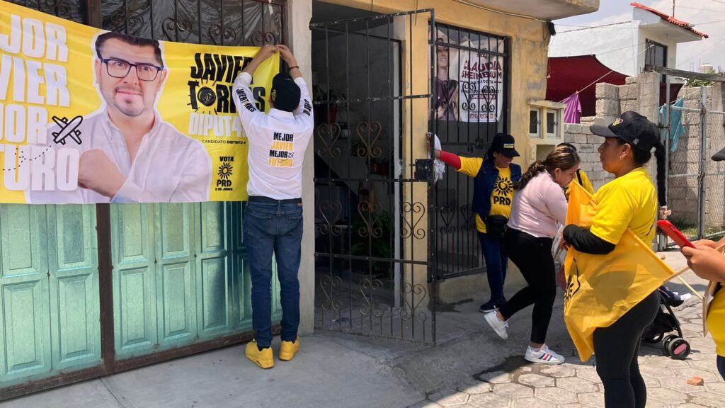 Pobladores de Texcalac se suman al proyecto de Javier Torres