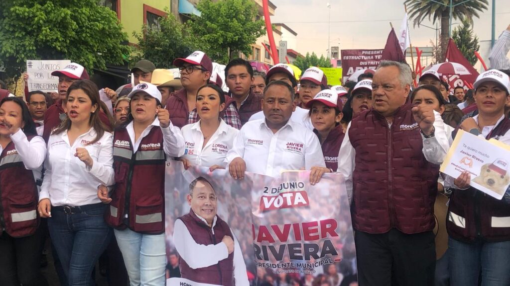 “Llegará la 4T a Apizaco” augura Javier Rivera en su inicio de campaña