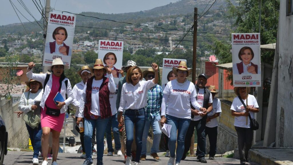 “Usted es la buena”, le dicen a Madaí Pérez Carrillo en caminatas