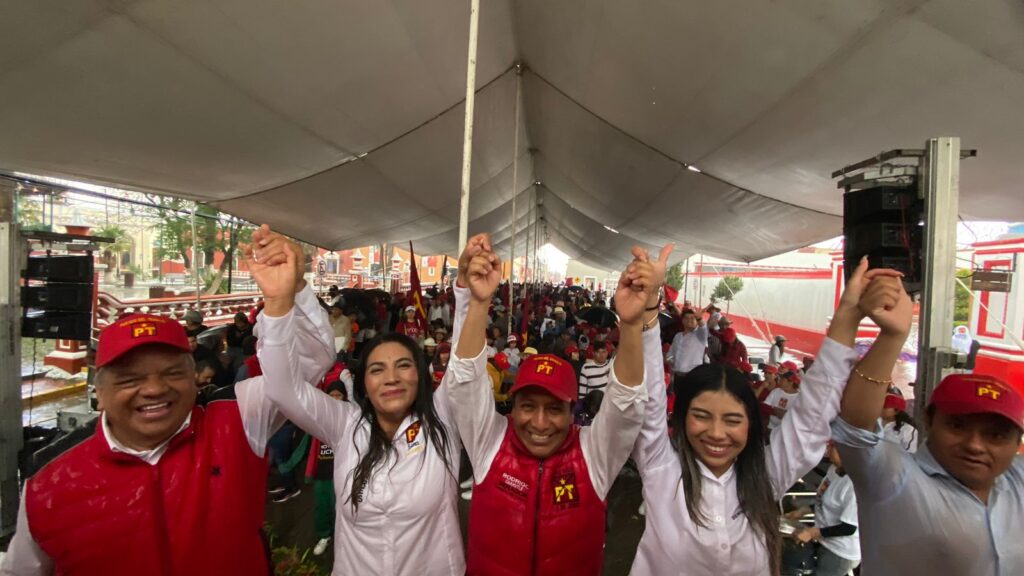 “Un voto por Cuahutle es un voto para que siga aumentando el salario mínimo”, afirmó Rodrigo Cuahutle Salazar
