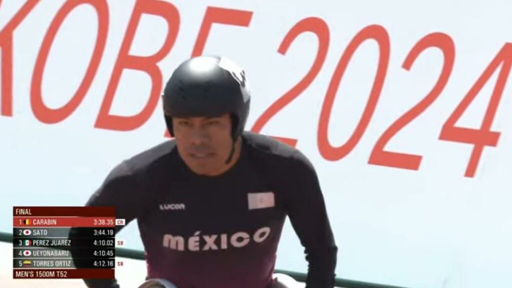 BRILLA LEONARDO DE JESÚS PÉREZ JUÁREZ EN EL CAMPEONATO MUNDIAL DE PARA ATLETISMO KOBE 2024