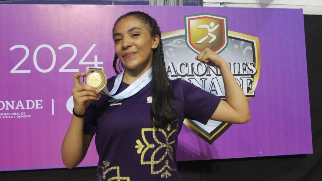 CAE PRIMERA MEDALLA DE ORO PARA TLAXCALA EN NACIONALES CONADE 2024